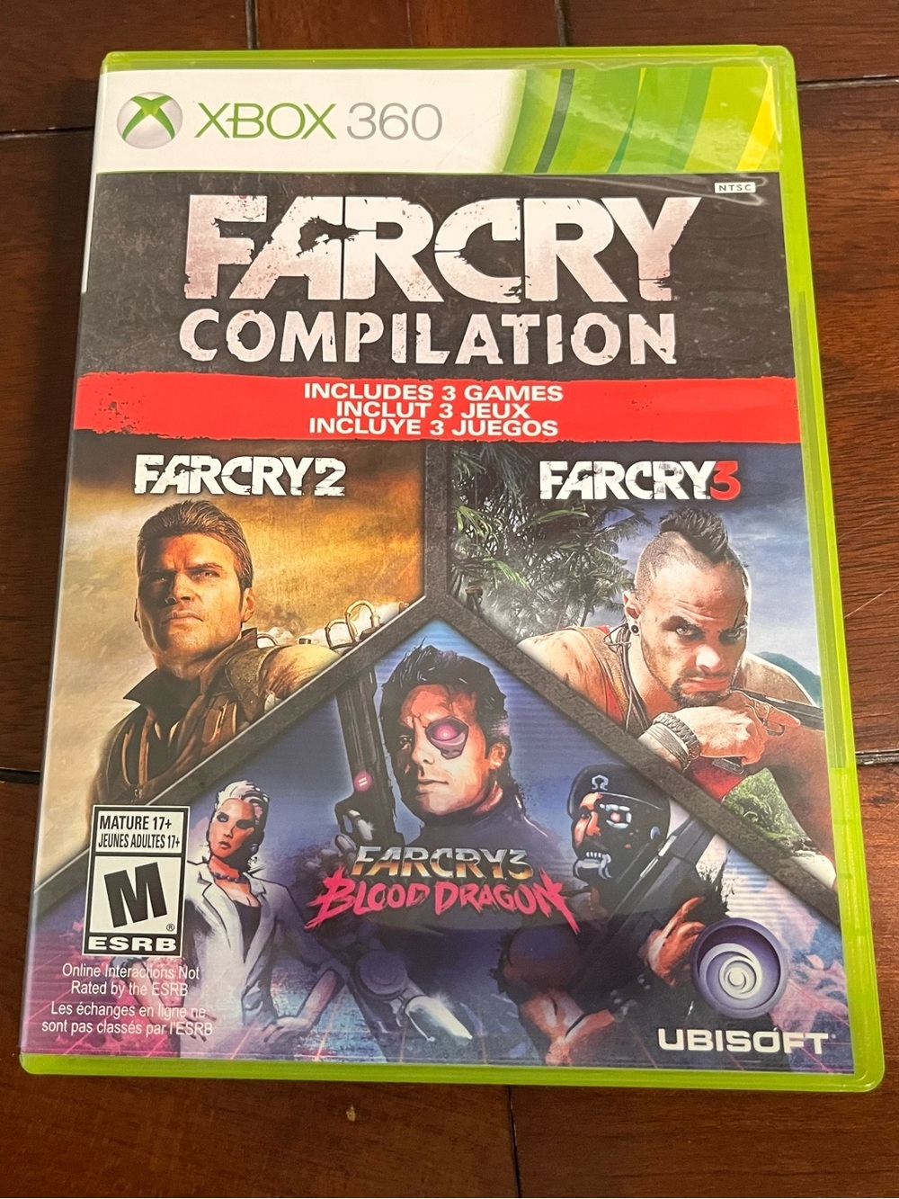 Far Cry Compilation Collection Games Xbox 360 manual, 3 games, multiplayer acces